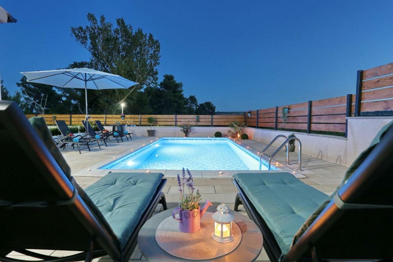 Punta Garden Pool House Vila Posedarje Exterior foto