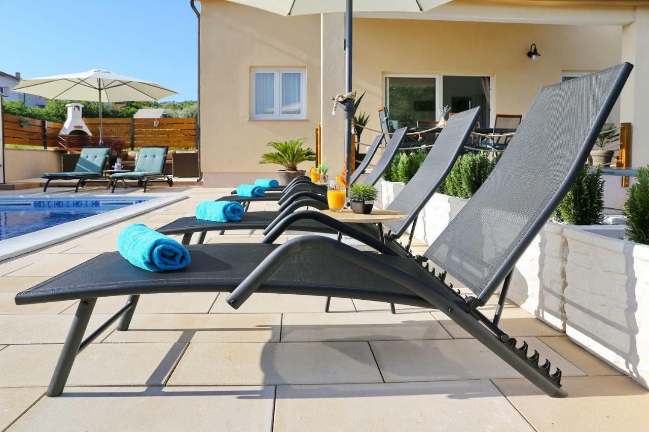 Punta Garden Pool House Vila Posedarje Exterior foto