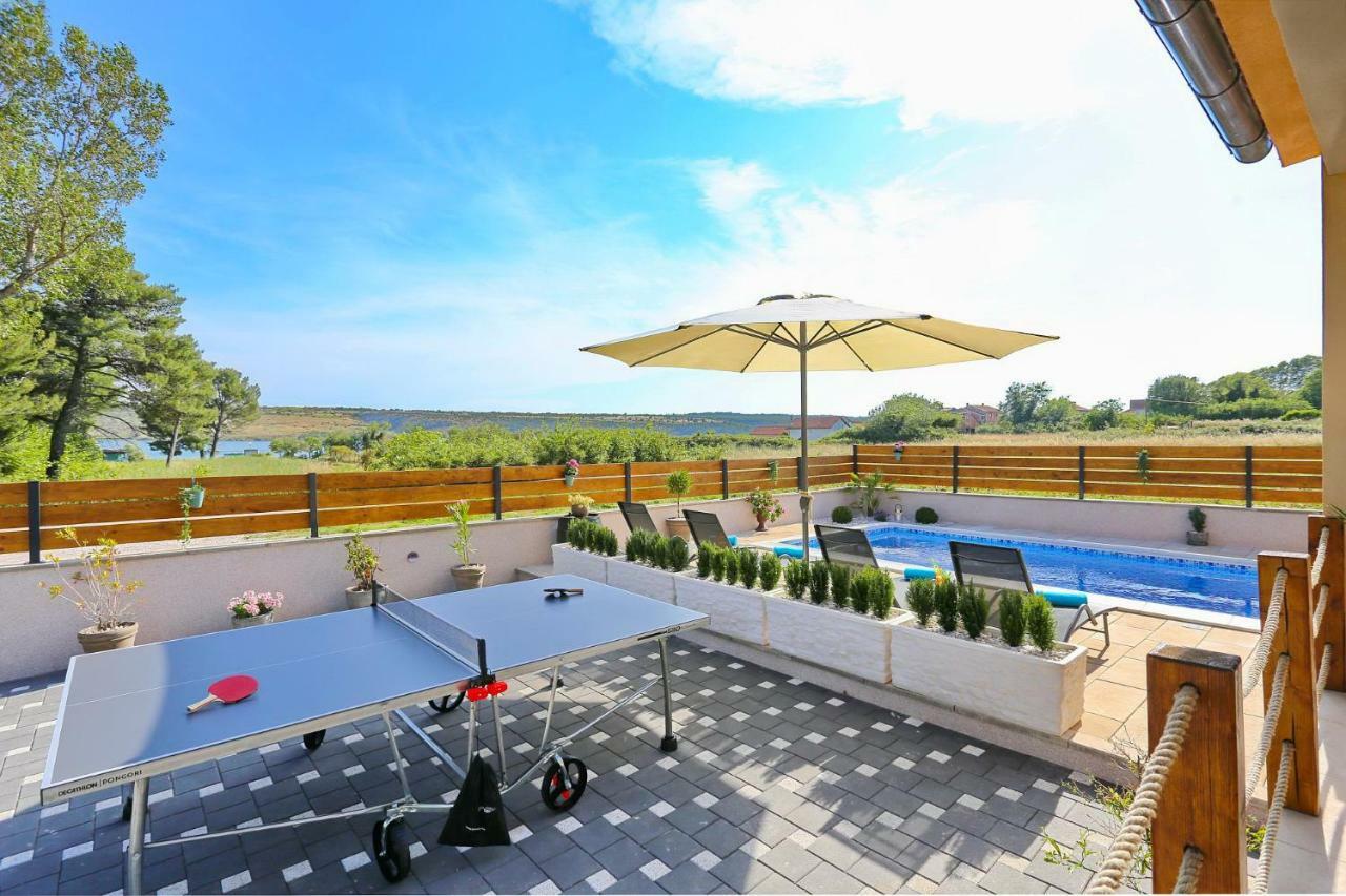 Punta Garden Pool House Vila Posedarje Exterior foto